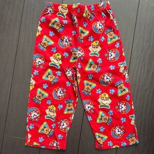 Paw Patrol Red Kids Pajama Bottoms
